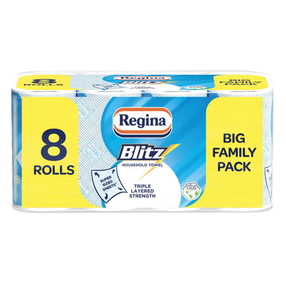 Regina Blitz Household Paper Towels 8 Pack
