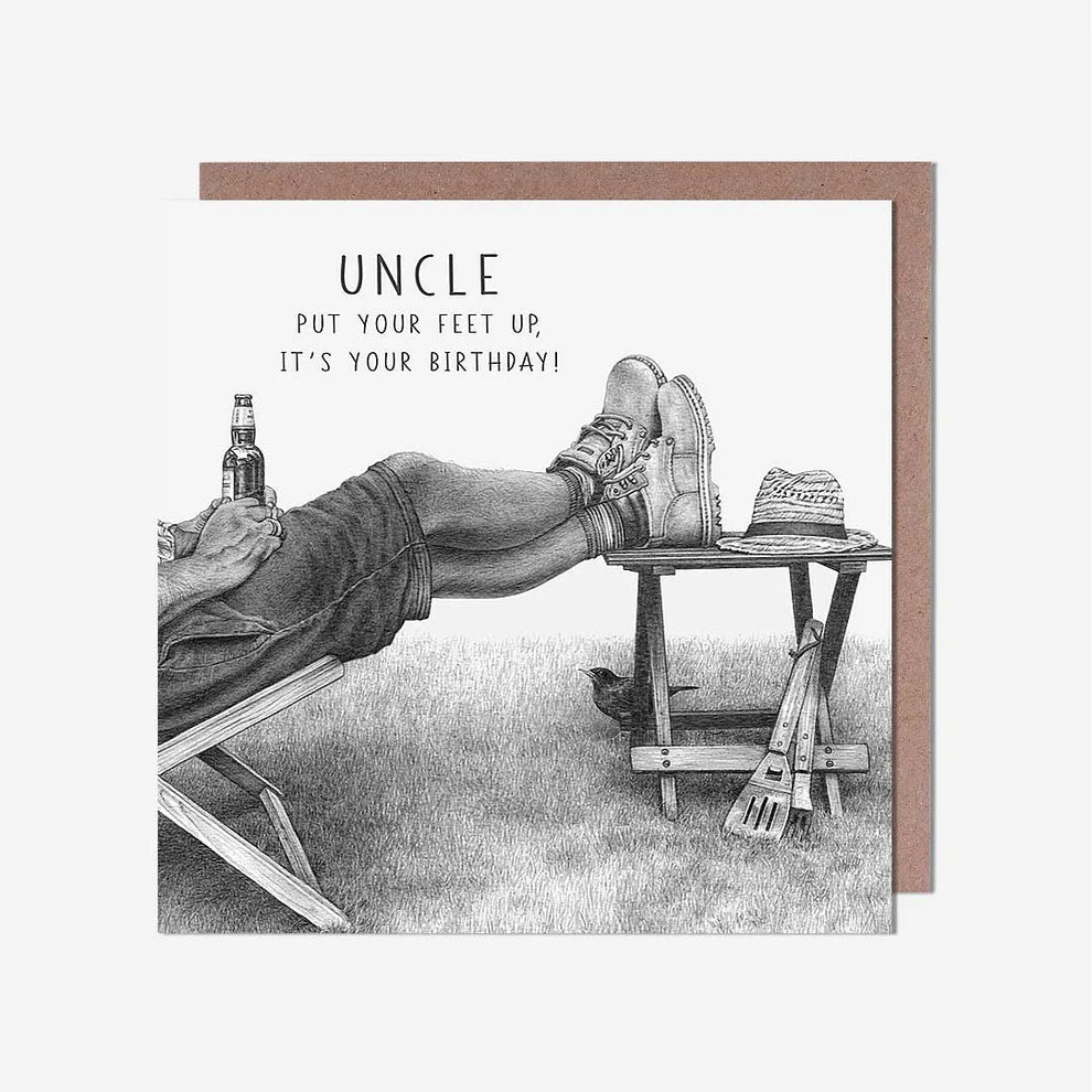 Trend birthday card – Relax and Enjoy Uncle Birthday Card, popular among birthday card greeting cards and greeting cards near me.