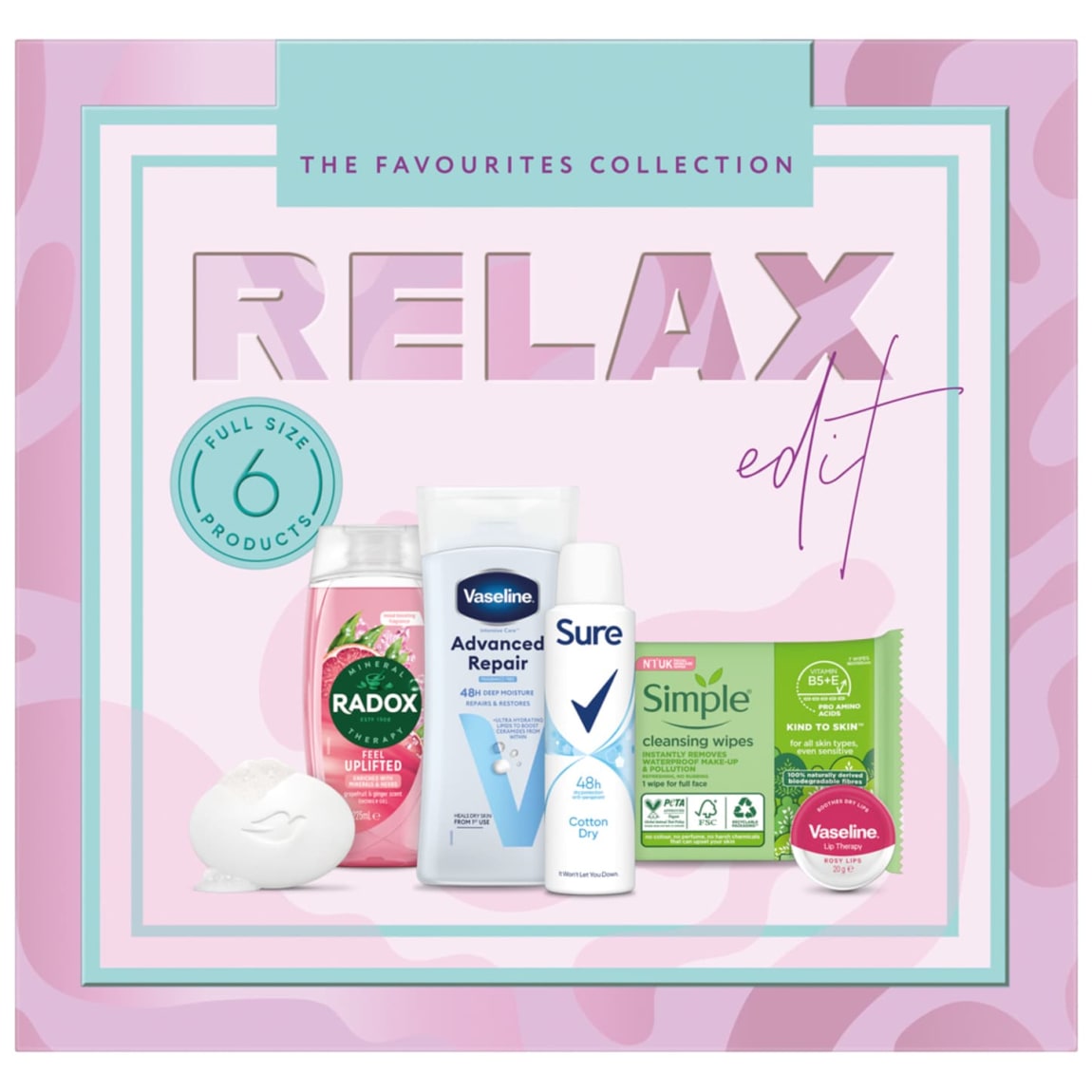 Relax Edit Favourites Collection Bath and Body Gift Set