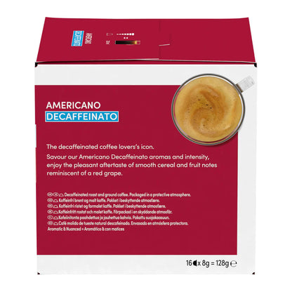 Caffeine-free Americano with full-bodied flavour