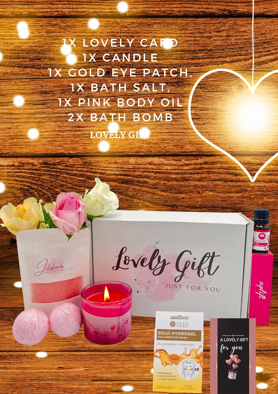  Relaxing pamper gift set with calming products