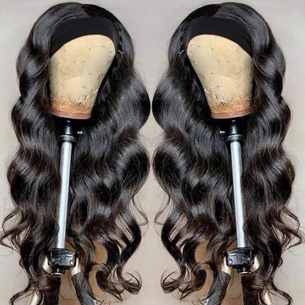Easy wear glueless wig with soft wave texture
