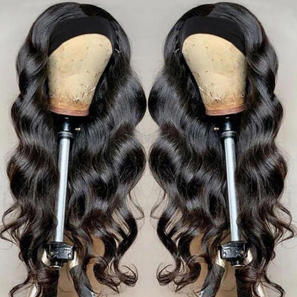 Easy wear glueless wig with soft wave texture
