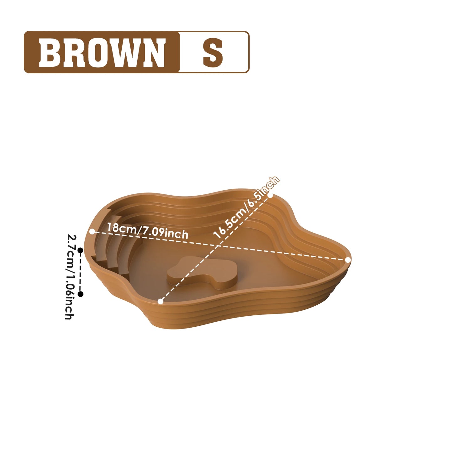 Amphibian habitat food and water container