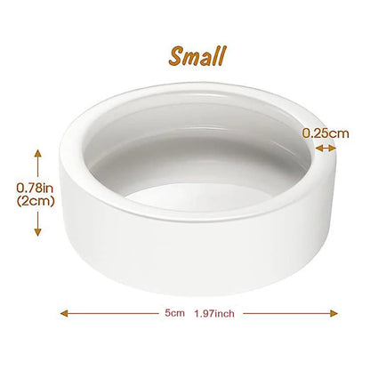 Reptile terrarium food and hydration bowl