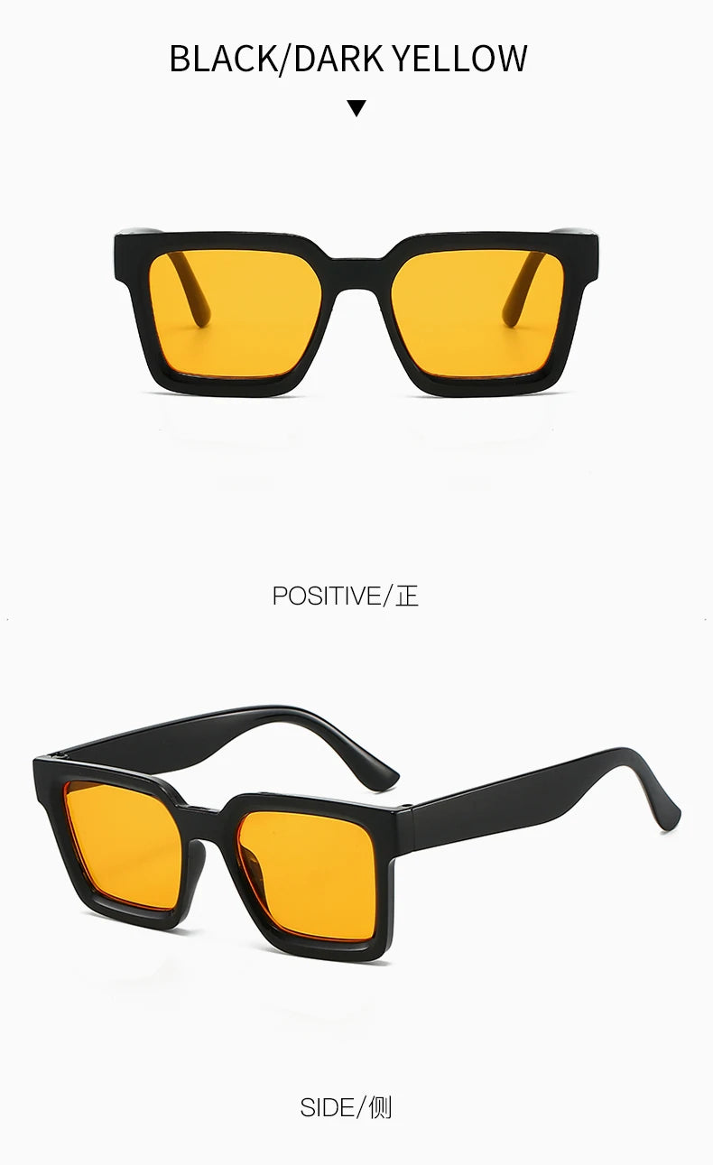 Vintage square sunglasses summer holiday travel lifestyle