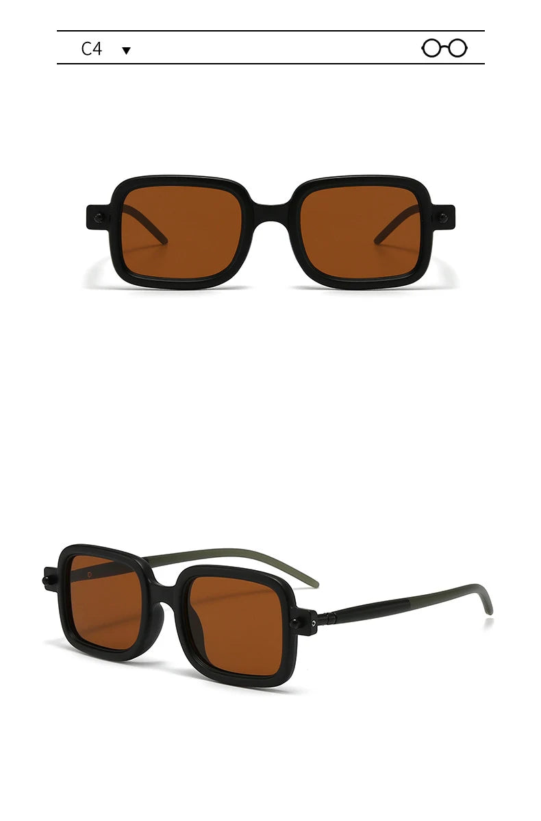 Retro sunglasses hinge detail lightweight polycarbonate frame