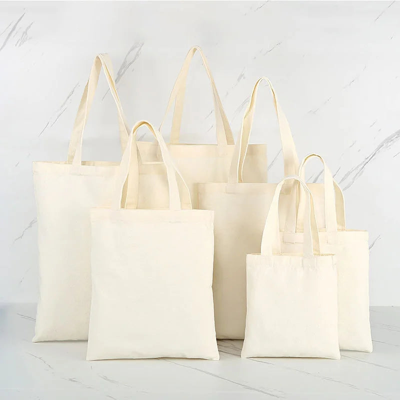 Personalised canvas tote bag idea