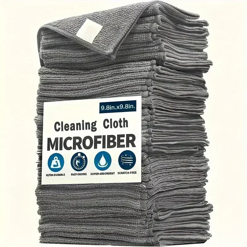 Reusable microfiber towel for car care