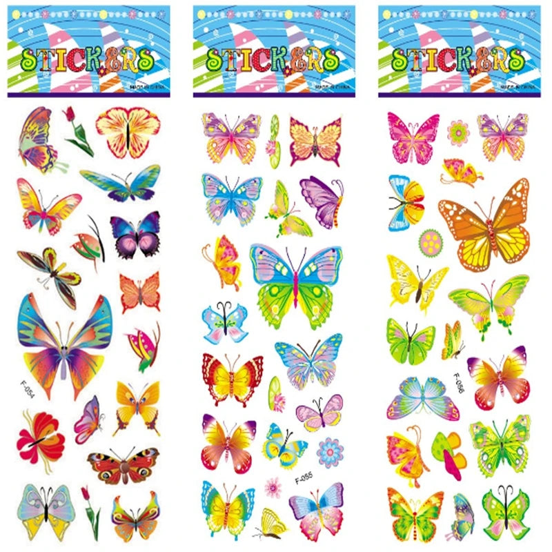 Butterfly themed stickers for classroom decoration use