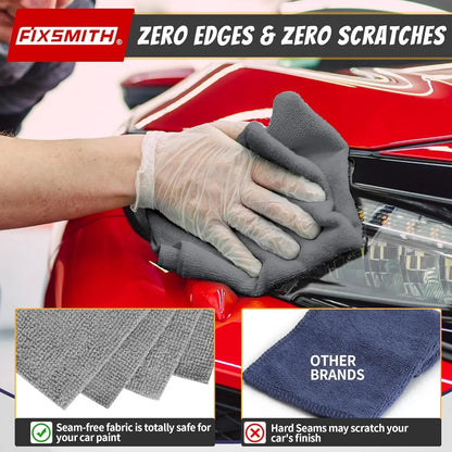Absorbent microfiber cloth for everyday cleaning