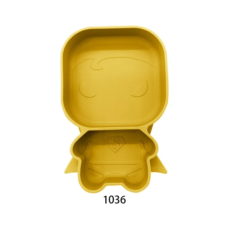 Reusable silicone bowl for growing toddlers
