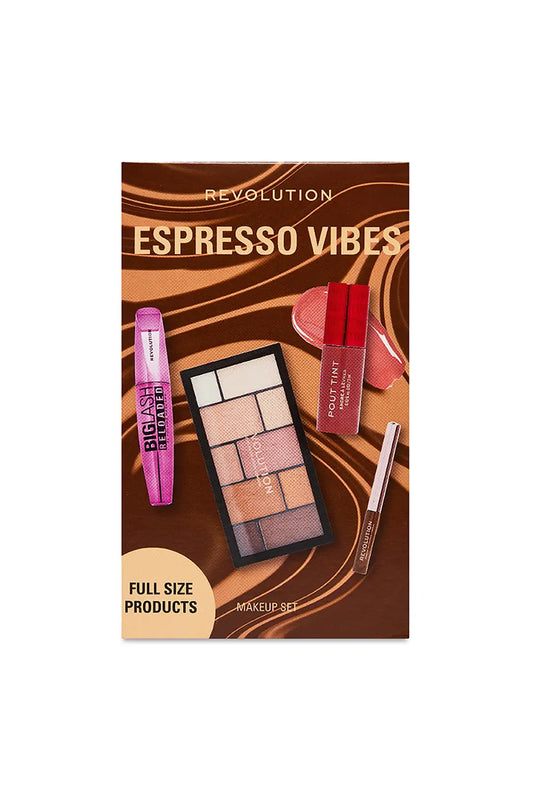 Revolution Espresso Vibes Makeup Set – Coffee-Toned Glam