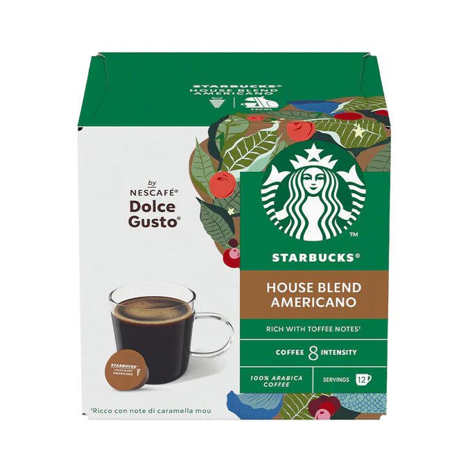 Medium-dark roast black coffee with rich flavour