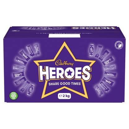Individually wrapped Heroes sweets for all to enjoy