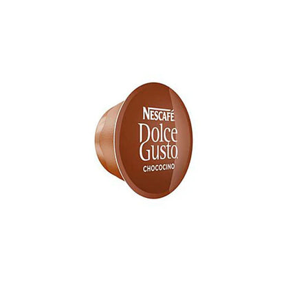 Creamy hot chocolate made with Dolce Gusto machine