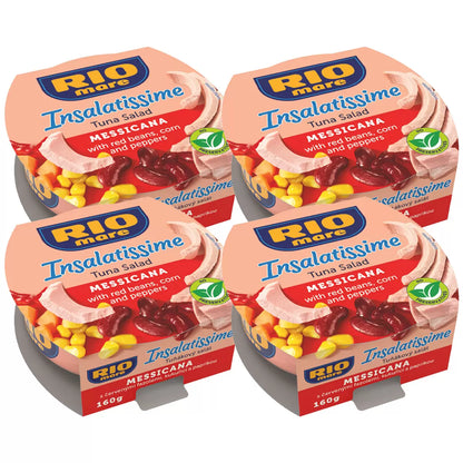 Rio Mare Insalatissime Mexican Style Tuna Salad 4 x 160g ready-to-eat