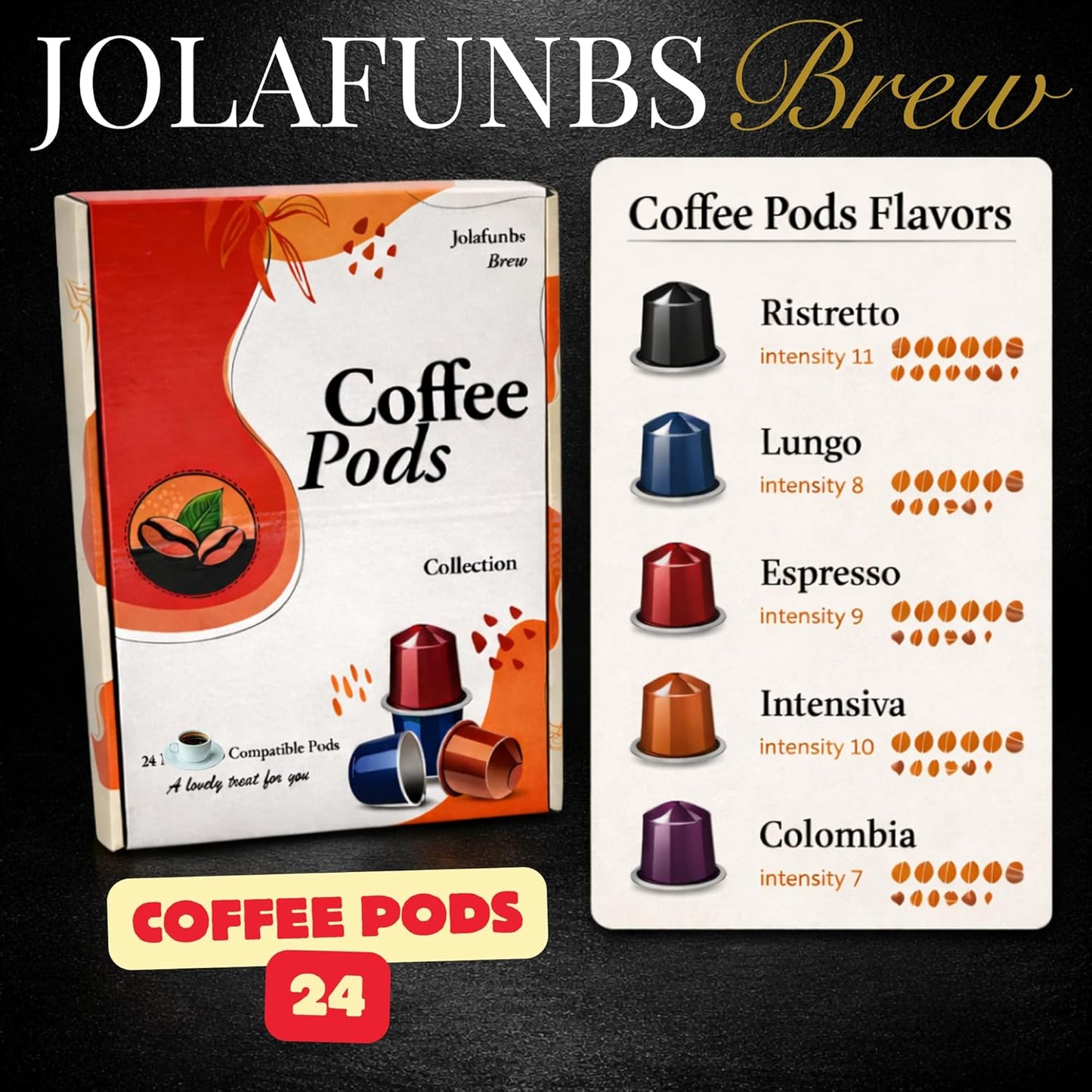 Coffee pods compatible with Original style machines
