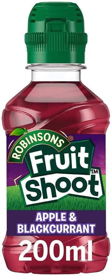 Robinsons Fruit Shoot Apple and Blackcurrant 24 x 200ml bottles