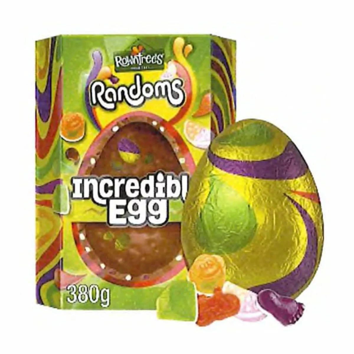 Rowntree’s Randoms Incredible Egg 380g Easter treat