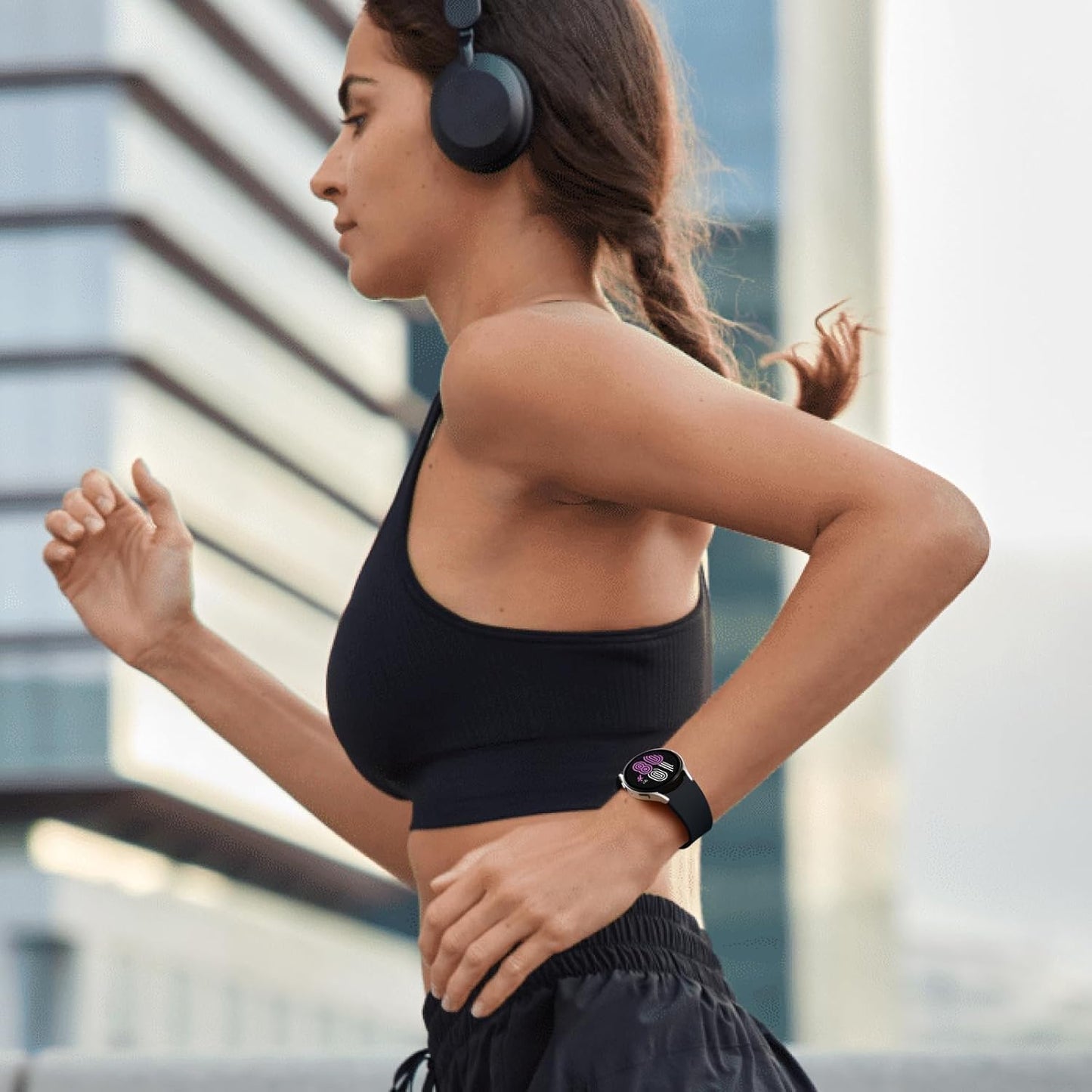 Sweatproof Galaxy Watch strap for fitness and daily wear