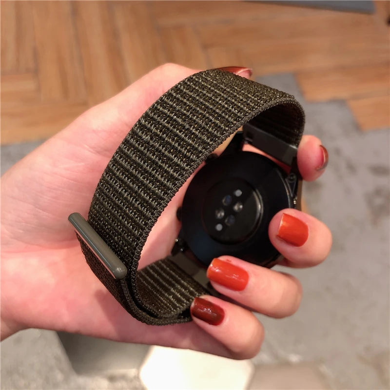 Durable 20mm 22mm smartwatch band for fitness and sports