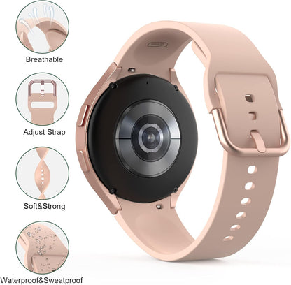 Multi colour Galaxy Watch sport strap set for men and women