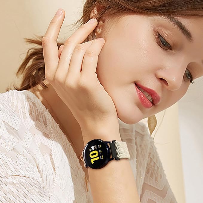 20mm quick release elastic watch strap replacement set