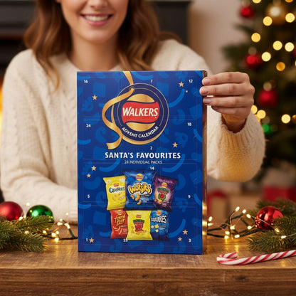 Festive countdown calendar filled with Walkers treats