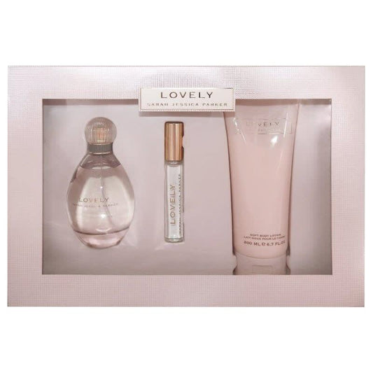 Sarah Jessica Parker Lovely Eau de Parfum Gift Set 100ml