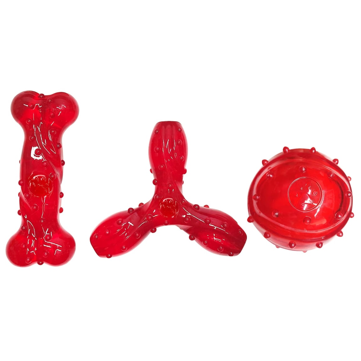 Durable Scented-Sations dog chew toy for holiday fun