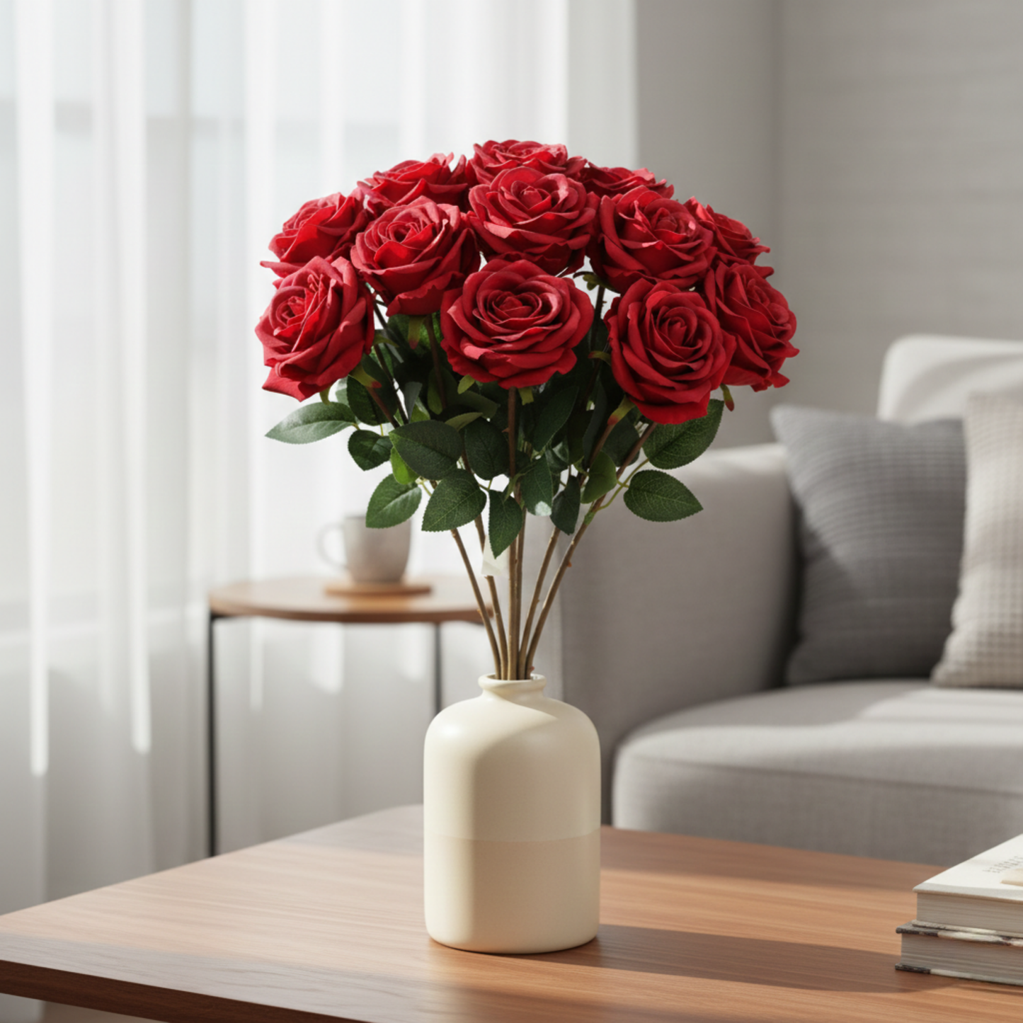Giftable soap flower arrangement for special occasions