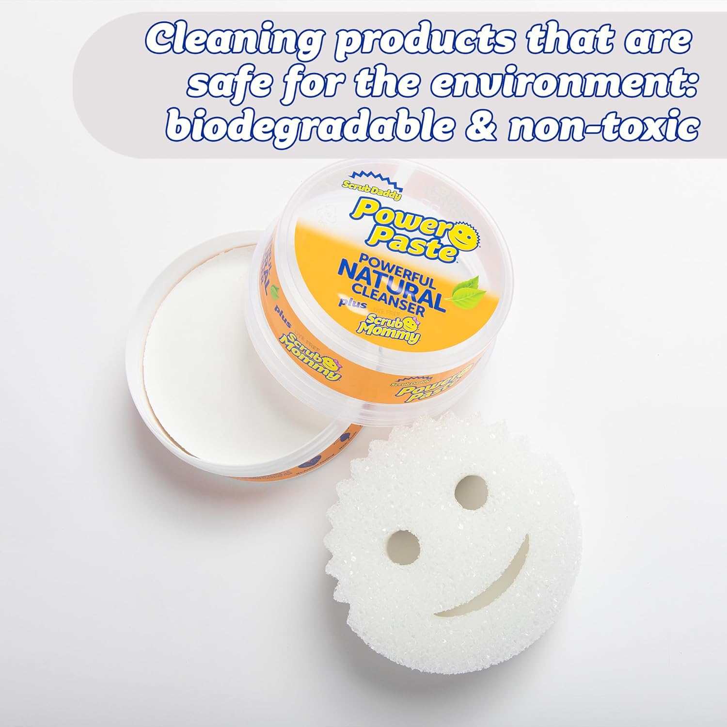 Scrub Daddy Power Paste used on induction hob and cooker – eco-friendly and effective cleaner