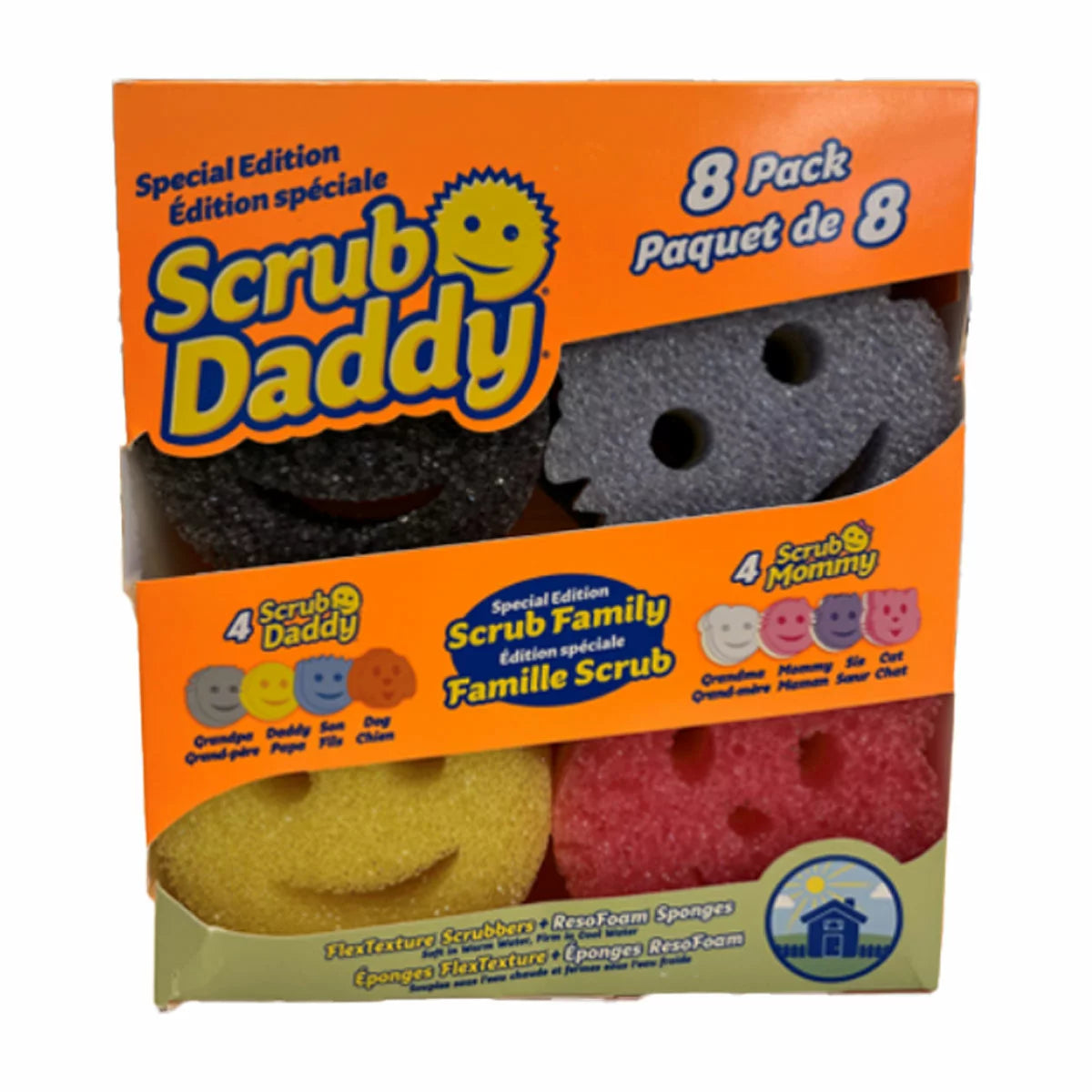 Scrub Daddy Special Edition Scrub Family 8-Pack