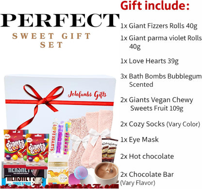 Vegan chewy fruit sweets and milk chocolate bars