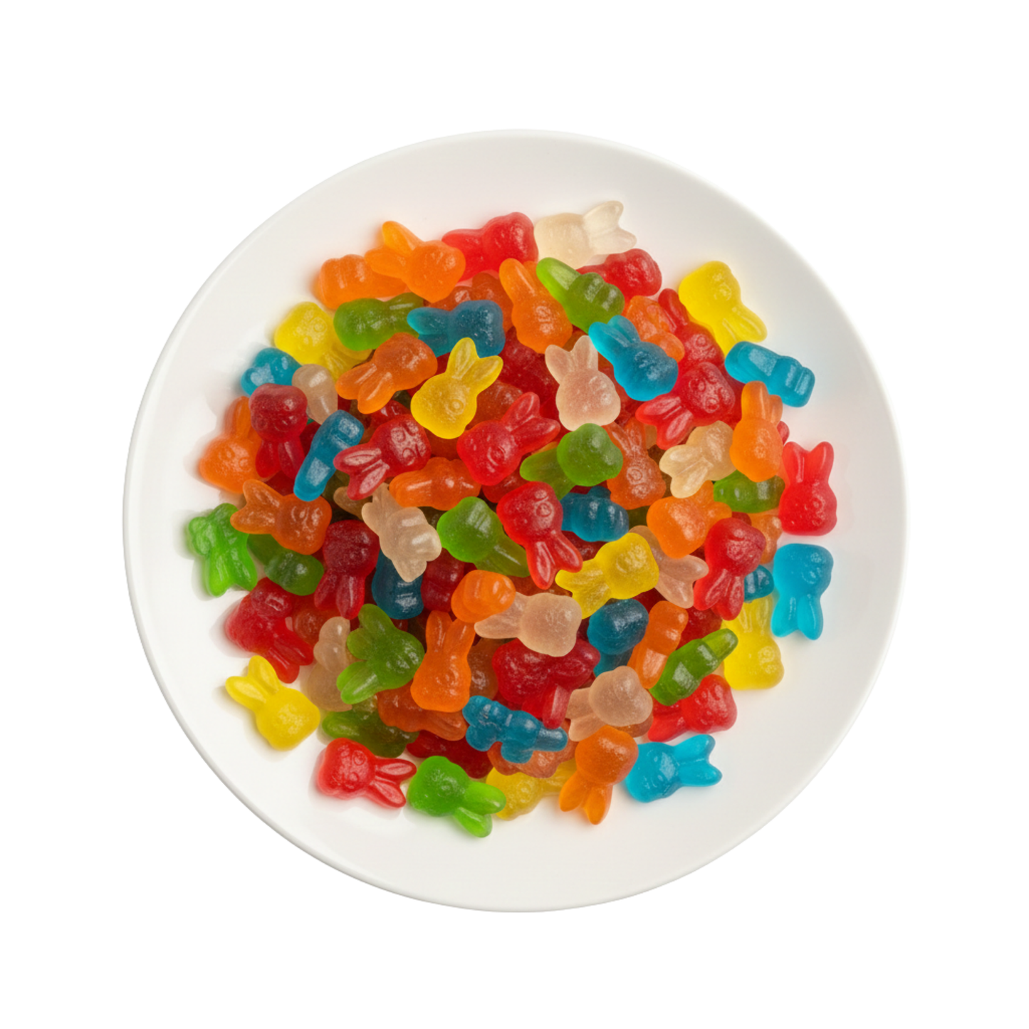 Fun bunny-shaped sweets ideal for Easter baskets and egg hunts