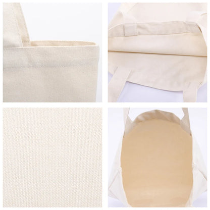 Lightweight reusable canvas handbag