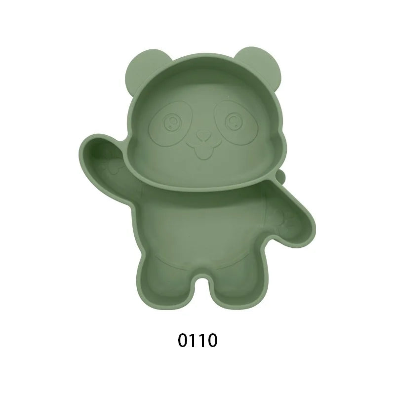 Bear-shaped bowl ideal for snacks and meals