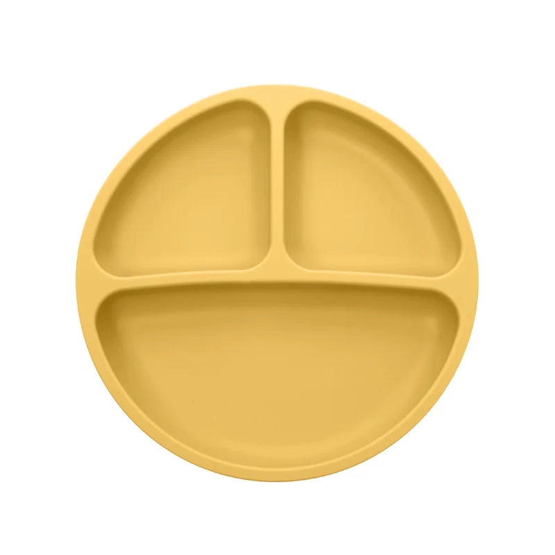 Durable baby bowl made from food-grade silicone