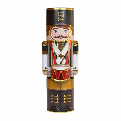 Silver Crane Christmas Nutcracker Fudge Tin 300g