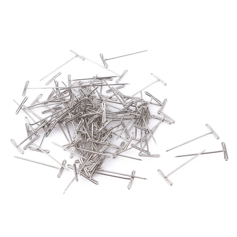T pin needles multiple uses wig blocking sewing crafts