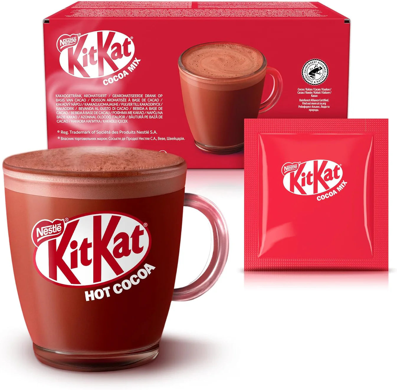 Smooth chocolate beverage mix for cafés and hospitality