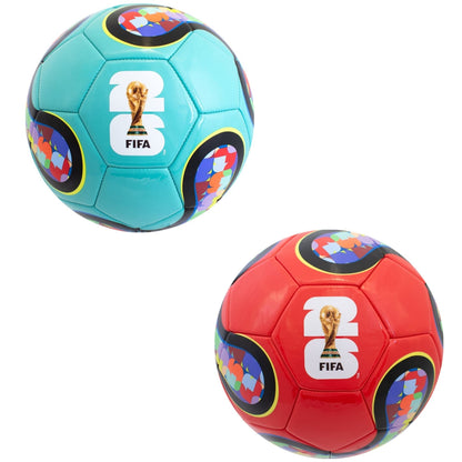 Red FIFA World Cup football for training and play