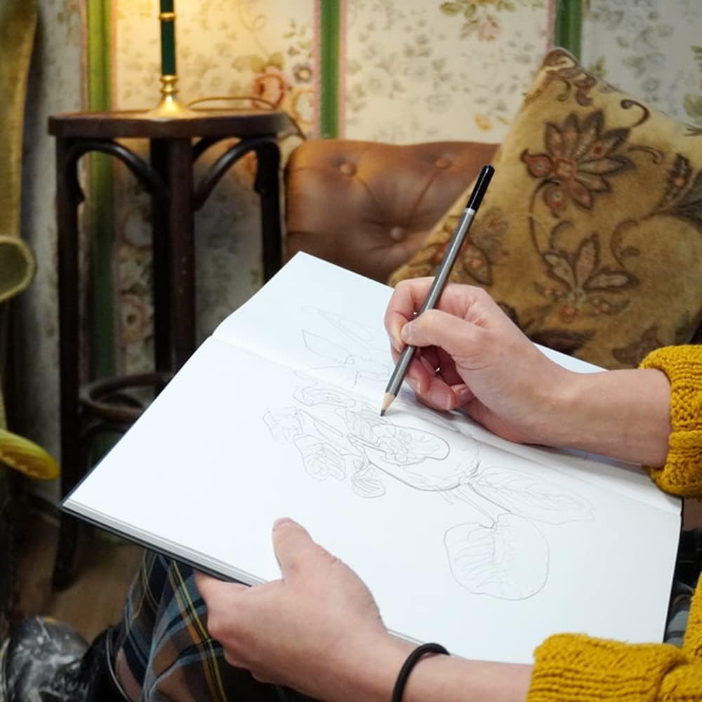 A4 sketchbook with acid-free paper and durable binding