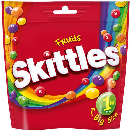 Skittles party pack 1kg fruity sweets sharing bag