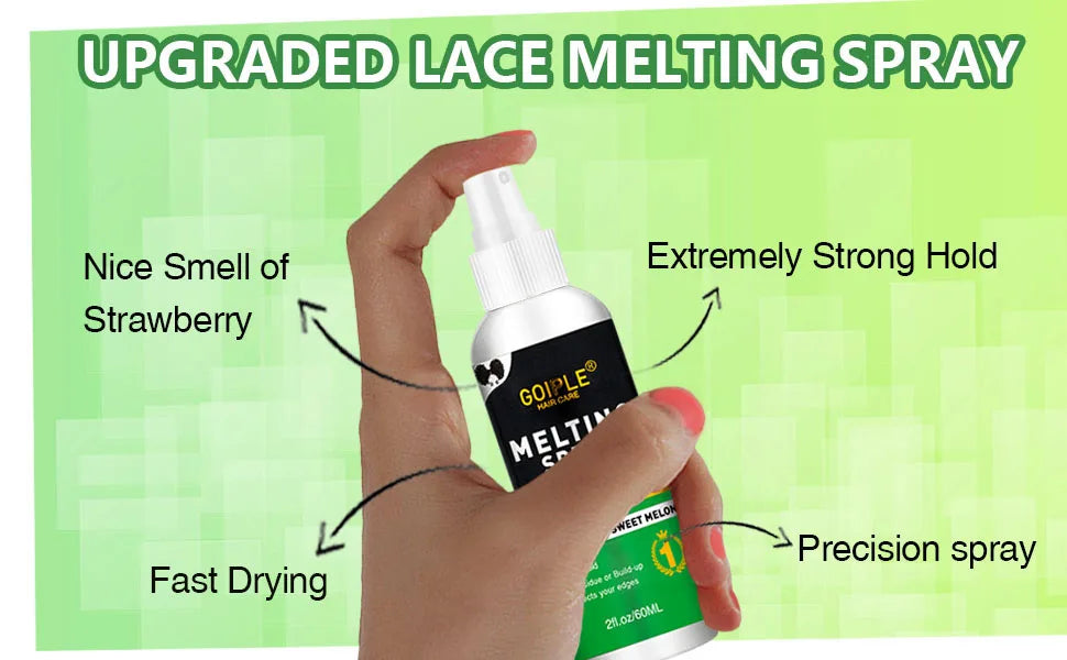 Professional wig bonding glue and finishing wax stick
