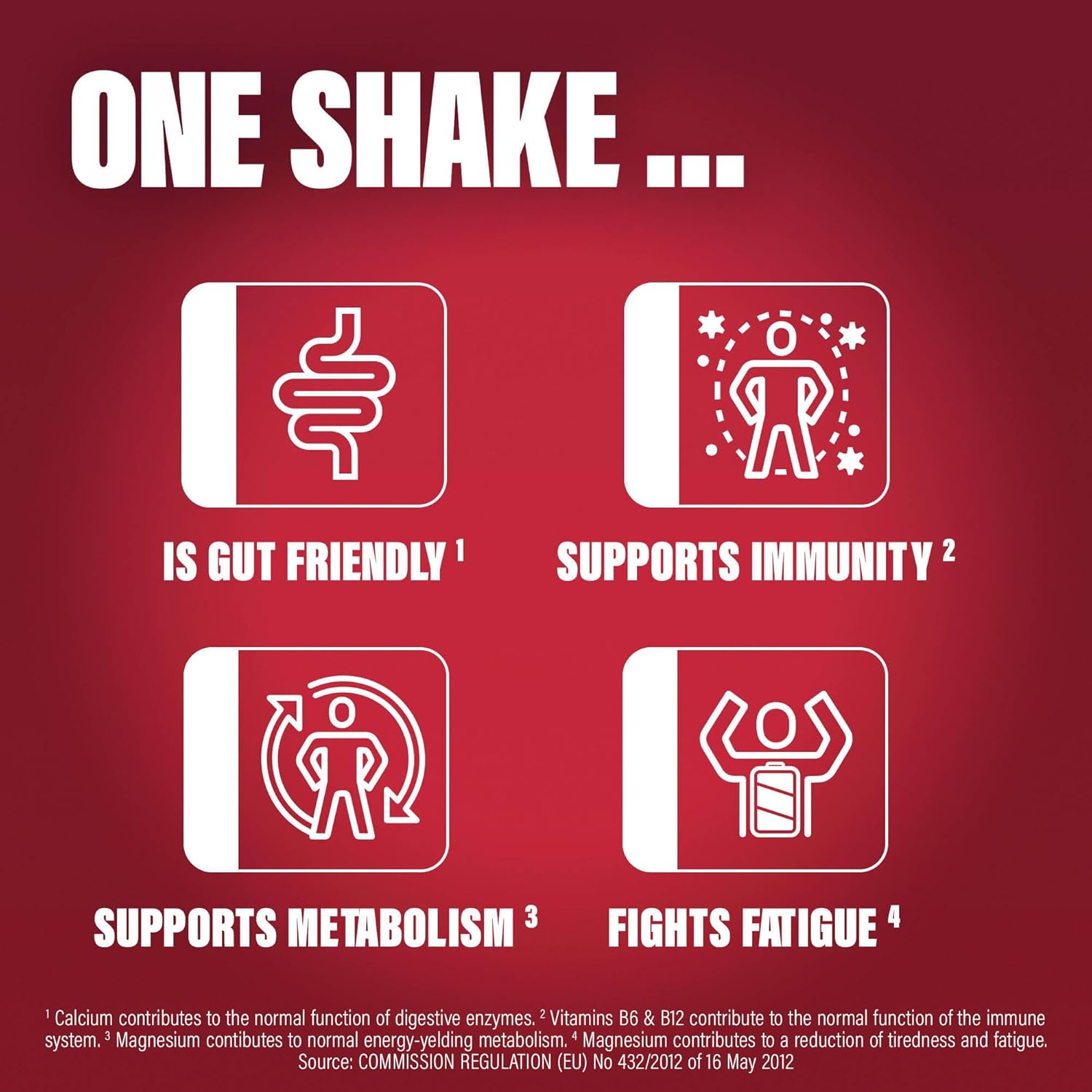 SlimFast Banana Shake enriched with vitamins and minerals for health