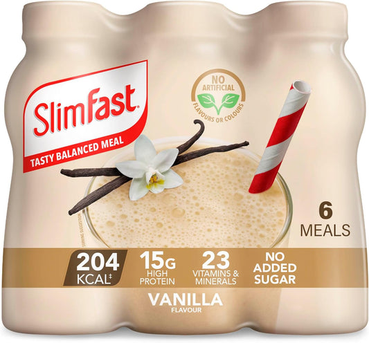 SlimFast Vanilla Shake 6 pack