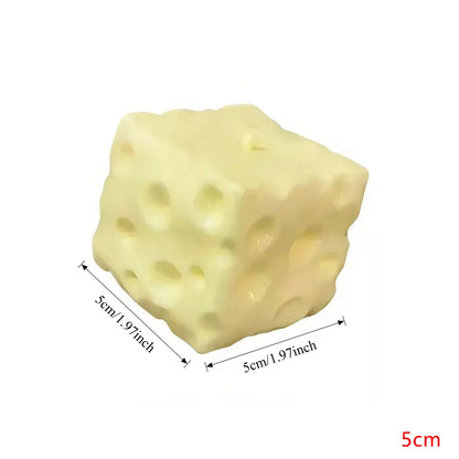 Non-electric cheese squishy toy