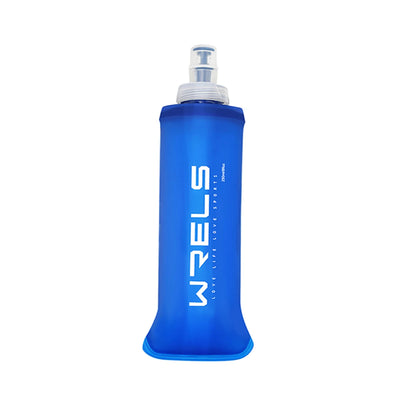 Soft silicone hydration bottle for sports